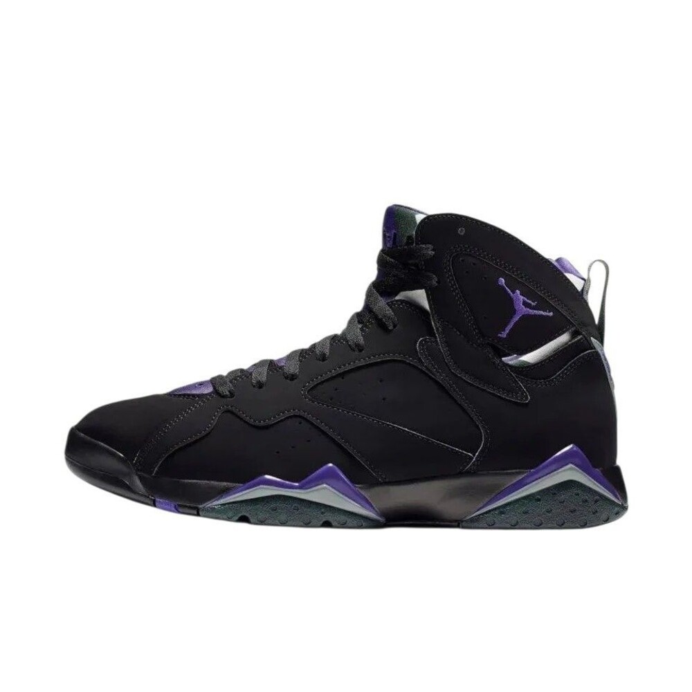 Retro Air Jordan 7-PE Ray Allen Black/Purple-  304775-053 (Sz 9)